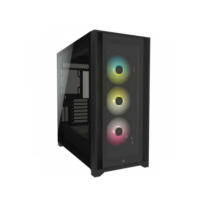 Corsair iCUE 5000X RGB Midi Tower Negro Corsair iCUE 5000X RGB Midi Tower Negro