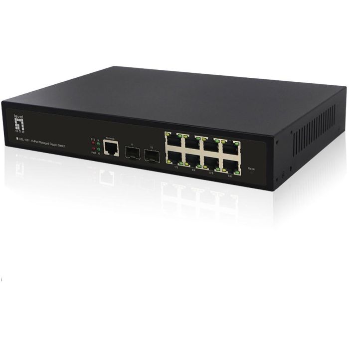 Switch 8x GE GEL-1061 2xGSFP 19" 3 Switch 8x GE GEL-1061 2xGSFP 19" 3