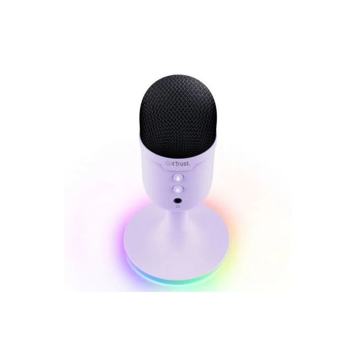 Trust Gaming Micrófono GXT 234 Yunix USB Lila 25375 3 Trust Gaming Micrófono GXT 234 Yunix USB Lila 25375 3