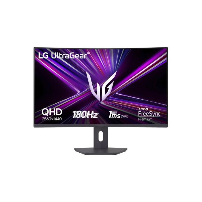 LG 32G600A-B Pantalla para PC 32" Quad HD 2560x1440 LCD Negro 180Hz 1ms VA Curva 1000R