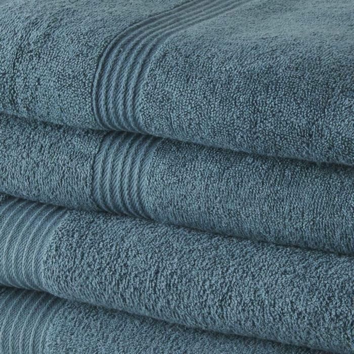 2 TODAY Toallas de Baño 50x90 + 2 Toallas de Baño 70x130 cm 100% Algodón - Pavo Real 1 2 TODAY Toallas de Baño 50x90 + 2 Toallas de Baño 70x130 cm 100% Algodón - Pavo Real 1