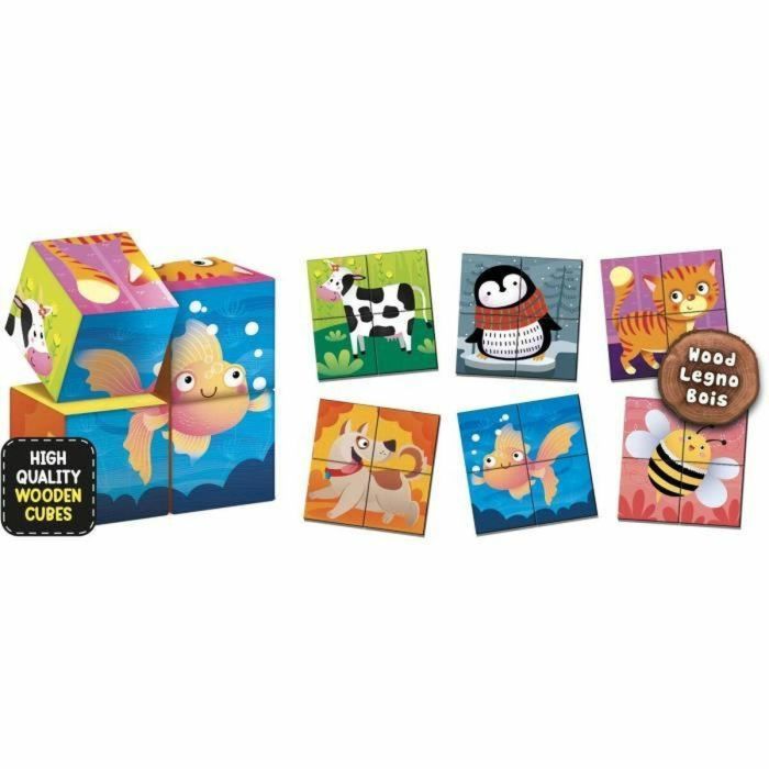 Lisciani Giochi LIS1695894104872 Juego de Madera para Animales y Lógica, Destreza y Observación 2
