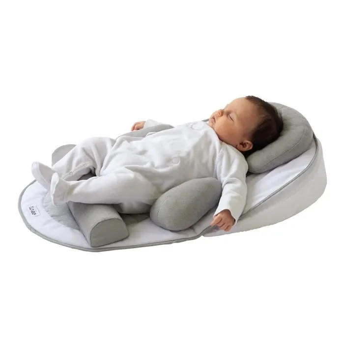 Tineo TIN3275057057414 Cocoón de Sueño para Bebé, Cuña Escalable Ajustable Extraíble, 0-3 Meses, 58x40cm 4 Tineo TIN3275057057414 Cocoón de Sueño para Bebé, Cuña Escalable Ajustable Extraíble, 0-3 Meses, 58x40cm 4