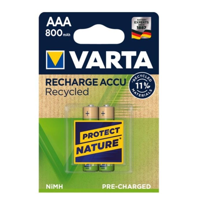 Pilas Recargables Varta AAA 800MAH 1,2 V 800 mAh AAA (10 Unidades) 1