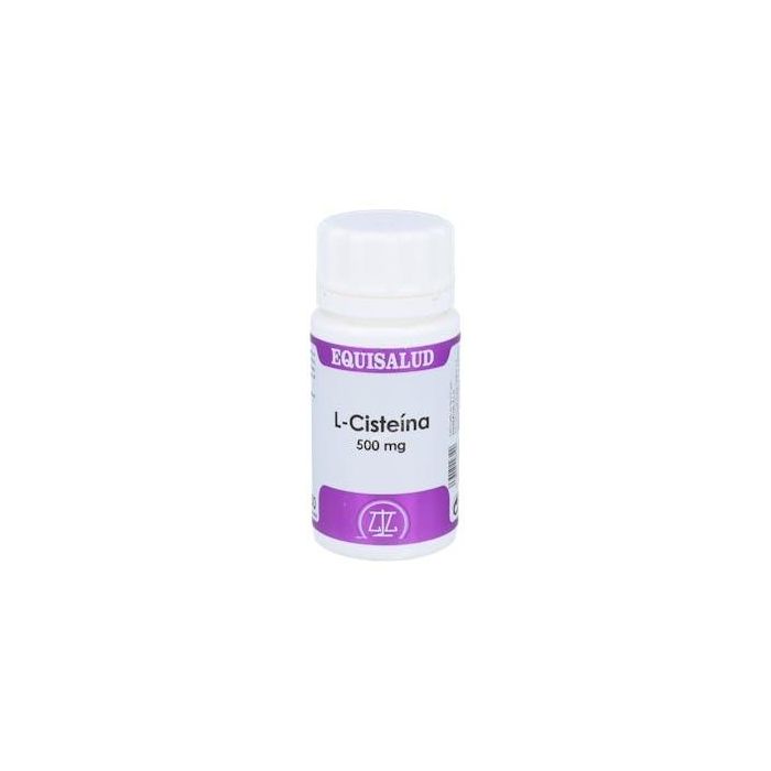 Holomega L-Cisteína 50 Cápsulas Complemento Alimenticio con Azufre y Glutamato para Efecto Antioxidante Celular