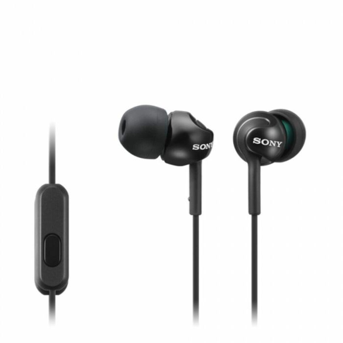 Auriculares con Micrófono Sony MDR-EX110AP Negro