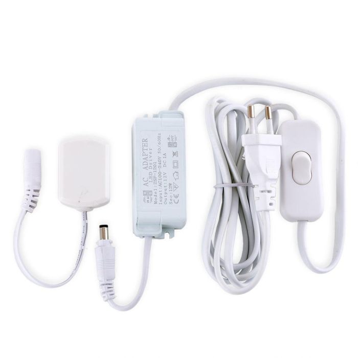 Driver Mini LED 220VAC/12VDC 15W Cajetín 6 Vías Driver Mini LED 220VAC/12VDC 15W Cajetín 6 Vías