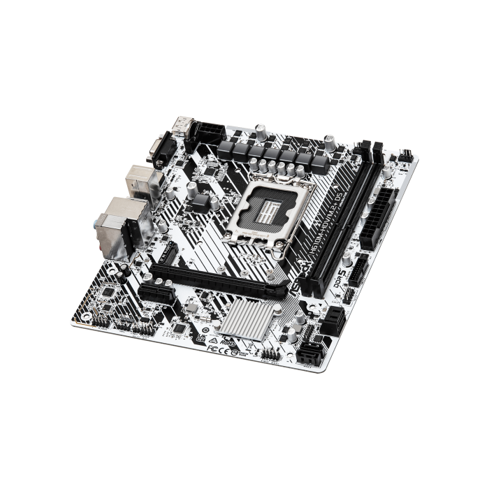 Asrock H610M-HDV/M.2+ D5 Intel H610 LGA 1700 micro ATX 1