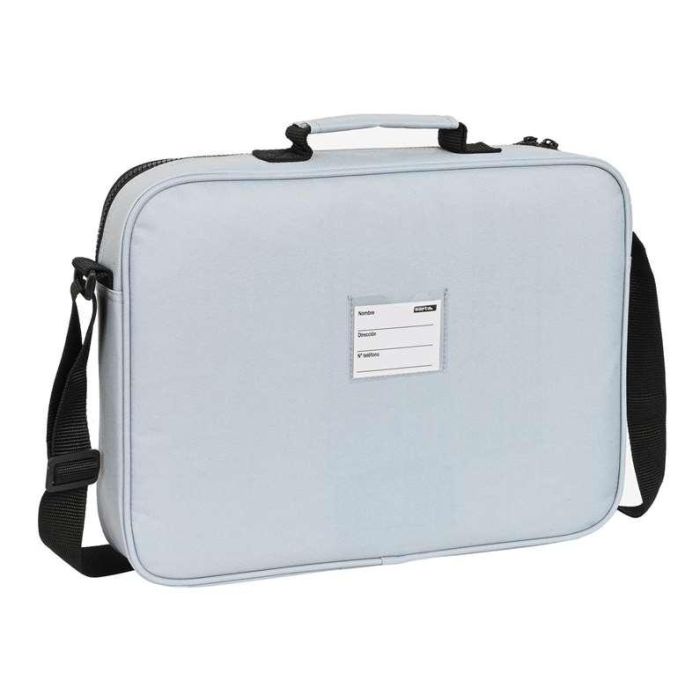 Cartera Escolar F.C. Barcelona Gris (38 x 28 x 6 cm) 1 Cartera Escolar F.C. Barcelona Gris (38 x 28 x 6 cm) 1