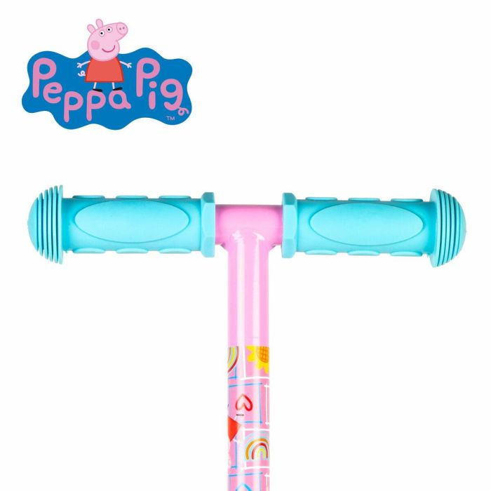 Patinete Scooter Peppa Pig Goma Metal Plástico 4 Patinete Scooter Peppa Pig Goma Metal Plástico 4