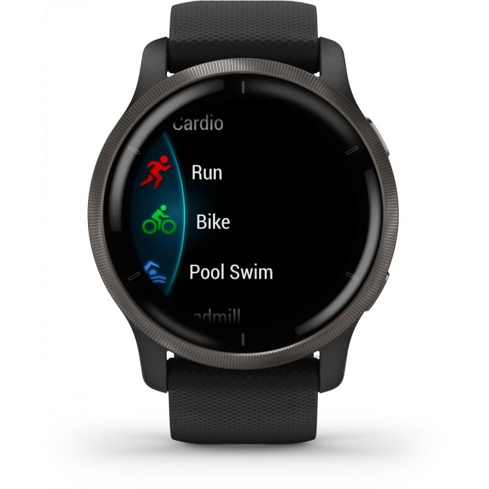 Garmin Venu 2 Smartwatch GPS 45mm, Reloj Inteligente Fitness con Música, Pagos y Monitor de Salud, Color Negro 3 Garmin Venu 2 Smartwatch GPS 45mm, Reloj Inteligente Fitness con Música, Pagos y Monitor de Salud, Color Negro 3