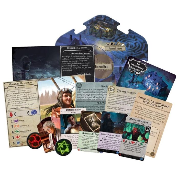 Arkham Horror juego de tablero: Secretos de la Orden 1 Arkham Horror juego de tablero: Secretos de la Orden 1