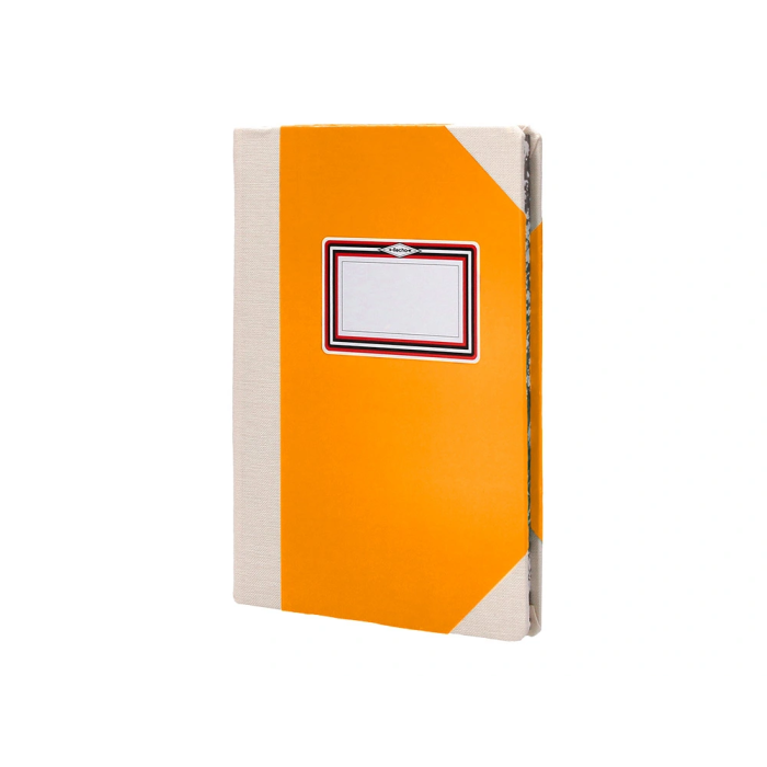 Fernandes Cartone Cosido Din A4+ Liso 100 Gr 50 Hojas Naranja 3