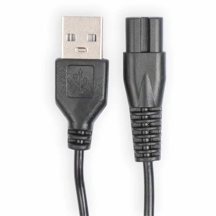 Livoo DOS186 Recortadora de Barba Recargable, 5 W, 90 min, Hasta 10 mm, 20 Longitudes - Negro/Azul 3