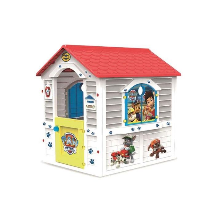 Chicos Casa de juegos infantil Paw Patrol de Plástico 84x103x104 cm - Con hueco para mascotas - Edad 2-5 años 3