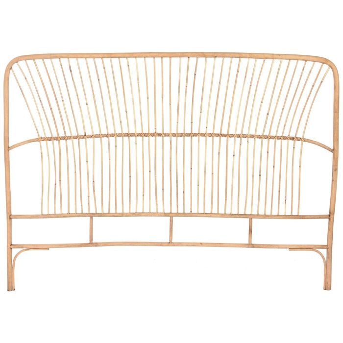 Cabecero de Cama Home ESPRIT Marrón Natural Marrón claro Bambú 160 x 3 x 115 cm