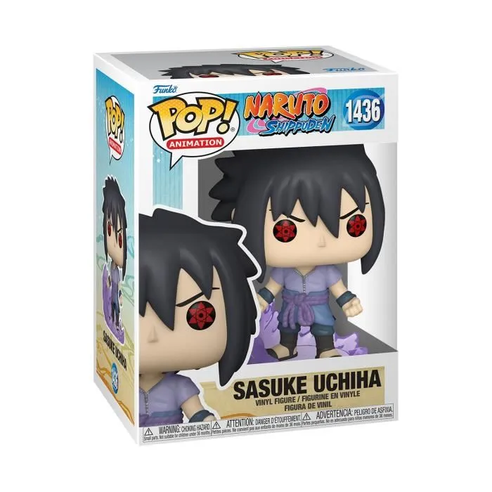 Funko POP Figura Naruto Shippuden Sasuke Uchiha Vinilo 9cm Caja Regalo 1