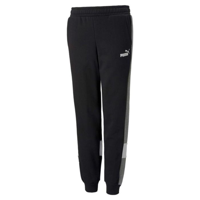 Pantalón Largo Deportivo Puma Ess Block Negro 37,5 Pantalón Largo Deportivo Puma Ess Block Negro 37,5
