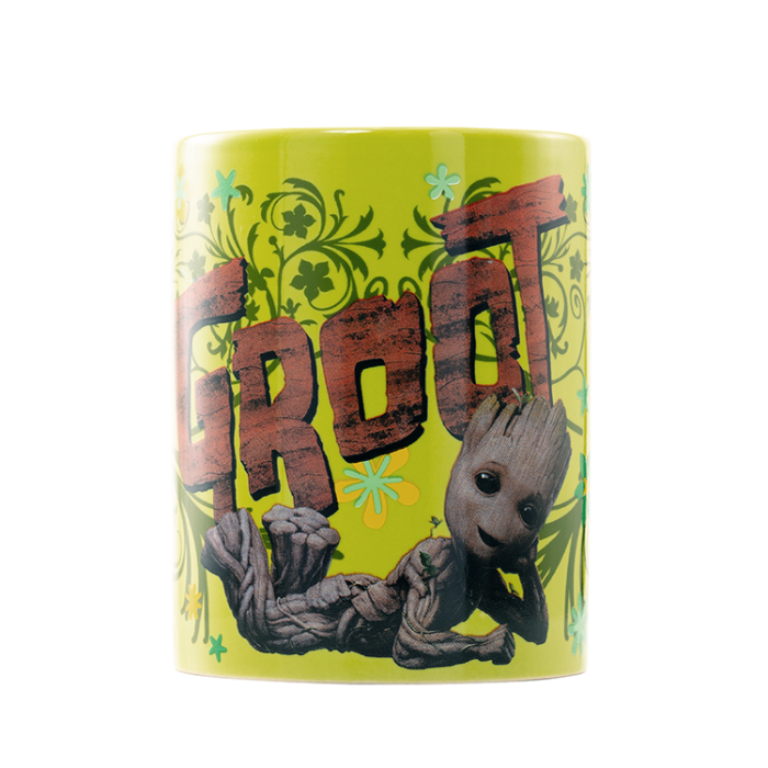 Taza funda de peluche Groot Guardianes de la Galaxia Marvel 440ml 3