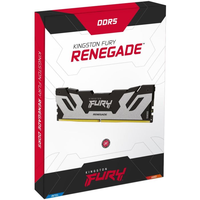 Kingston Fury Renegade 32GB (2x16GB) 7200MT/s DDR5 CL38 DIMM Silver XMP para PC 14 Kingston Fury Renegade 32GB (2x16GB) 7200MT/s DDR5 CL38 DIMM Silver XMP para PC 14