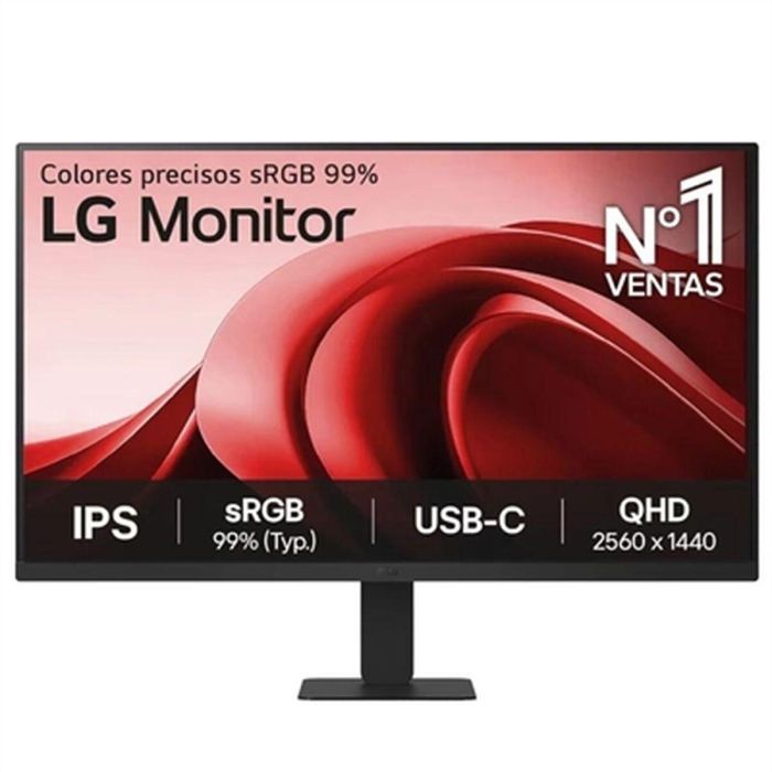 LG Monitor IPS QHD de 27 pulgadas (68,6 cm) para PC, resolución 2560x1440, 100Hz, 5ms, conector USB, montaje VESA, Negro 41 LG Monitor IPS QHD de 27 pulgadas (68,6 cm) para PC, resolución 2560x1440, 100Hz, 5ms, conector USB, montaje VESA, Negro 41