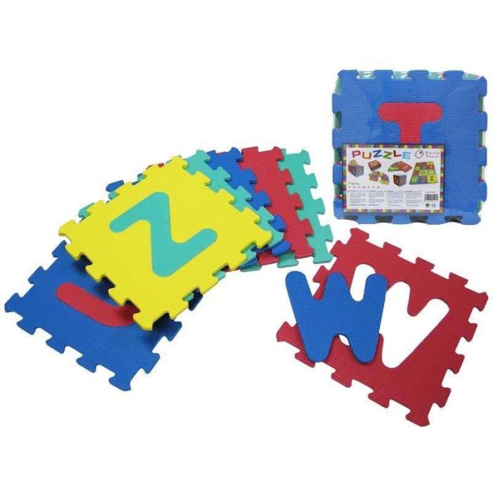 Rama Puzzle de Letras EVA 7 Piezas, 32x32x7 cm, Edad +18 Meses 1