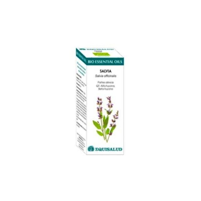 Bio Essential Oils Aceite Esencial de Salvia Orgánico 10ml, Complemento Alimenticio y Uso Tópico