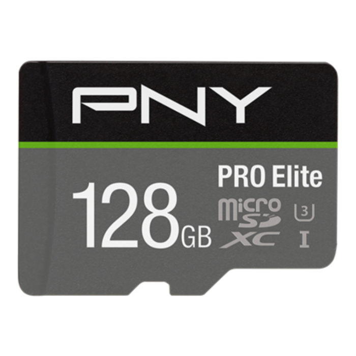 PNY PRO Elite 128 GB MicroSDXC UHS-I Clase 10 Tarjeta de Memoria PNY PRO Elite 128 GB MicroSDXC UHS-I Clase 10 Tarjeta de Memoria