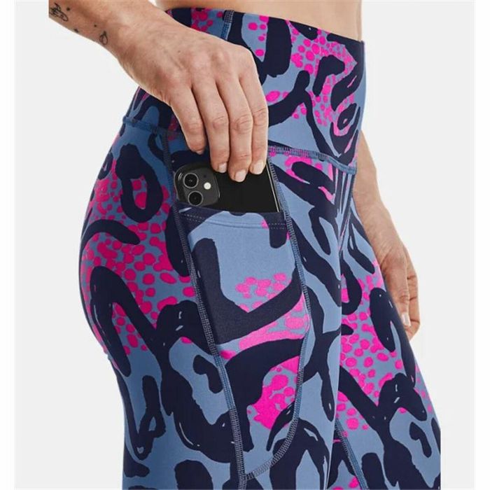 Mallas Deportivas de Mujer Under Armour HeatGear Azul S 2 Mallas Deportivas de Mujer Under Armour HeatGear Azul S 2