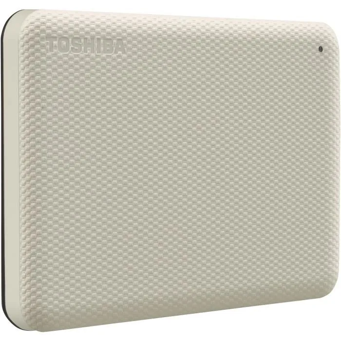 Toshiba Canvio Advance Disco Duro Externo 2 TB, USB 3.2 Gen 1 (5 Gbit/s), Color Beige 1 Toshiba Canvio Advance Disco Duro Externo 2 TB, USB 3.2 Gen 1 (5 Gbit/s), Color Beige 1