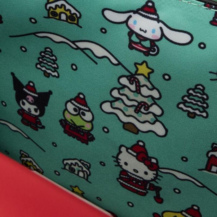 Bolso bandolera Christmas Hello Kitty Sanrio Loungefly 5