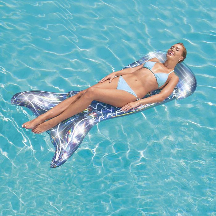 Bestway Colchoneta Hinchable Sirena Iridiscente 193x101 cm Playa y Piscina 43413 10