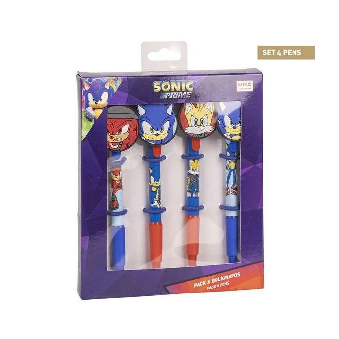 Bolígrafo pack x4 sonic prime 2