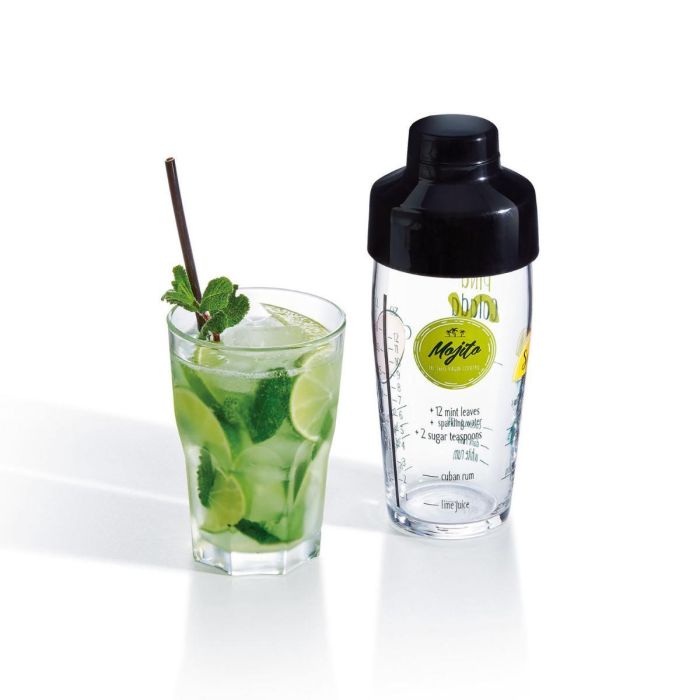 Luminarc Cocktail Bar Coctelera de Vidrio 58,5 cL Vidrio Templado Extra Resistente Fabricado en Francia 1