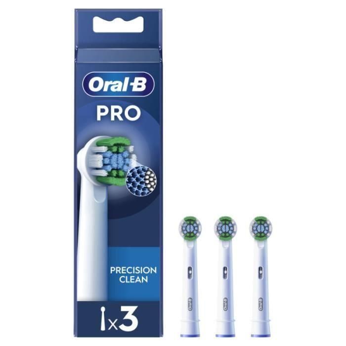 Oral-B ORA1696238492291 Cabezales de cepillo de dientes Pro Precision Clean, paquete de 3 unidades Oral-B ORA1696238492291 Cabezales de cepillo de dientes Pro Precision Clean, paquete de 3 unidades