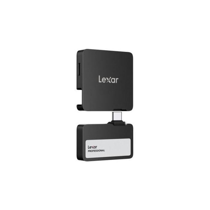 Lexar Professional Go External Portable Ssd 1Tb,Usb3.2 Gen2 Up To 1050Mb/S Read And 1000Mb/S Write con Hub 4-Puertos Usb Type-C y Certificado Ip65 2
