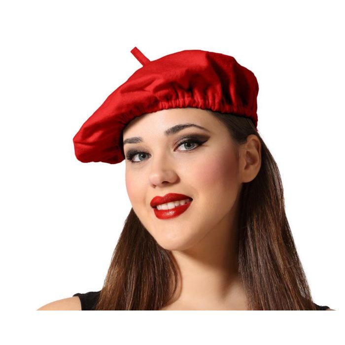 Gorro París Rojo Mujer Adulto