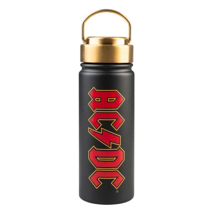 ERIK Botella AC/DC de Acero Inoxidable 500ml con Tapón Hermético y Asa