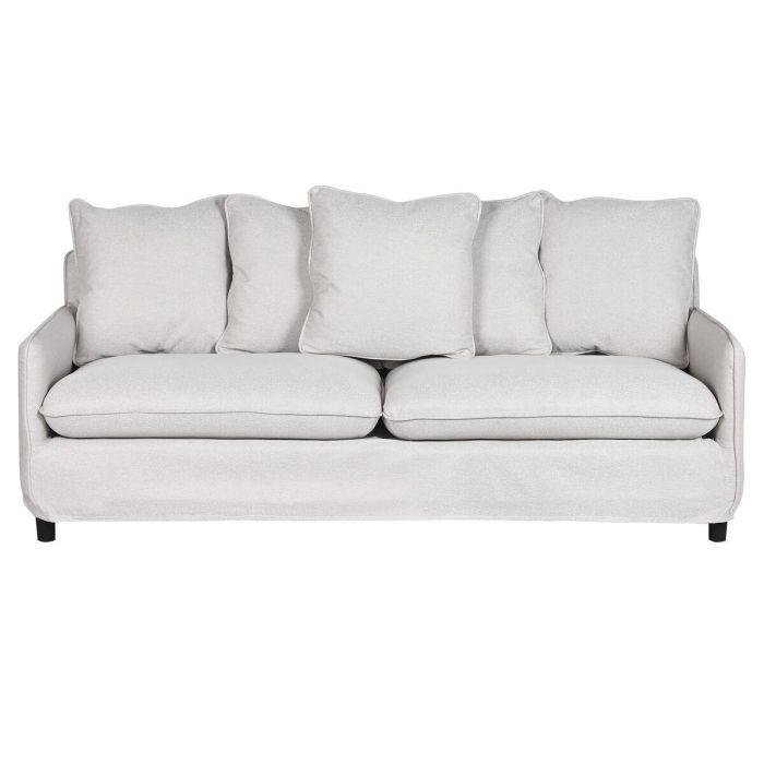 Sofá Home ESPRIT Beige Moderno 196 x 85 x 90 cm 1 Sofá Home ESPRIT Beige Moderno 196 x 85 x 90 cm 1