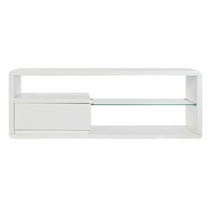 Mueble de TV DKD Home Decor Blanco 140 x 40 x 50 cm 1 Mueble de TV DKD Home Decor Blanco 140 x 40 x 50 cm 1