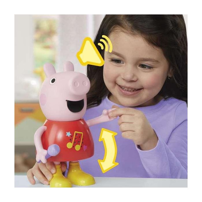 Hasbro Peppa Pig Muñeca Musical G0518 con Más de 50 Sonidos 2