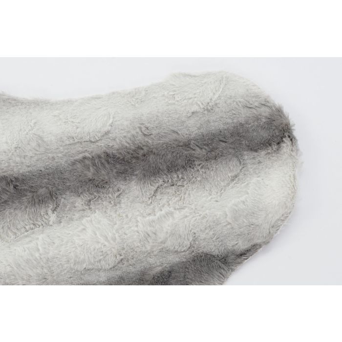 DKD Home Decor Alfombra Alpino Gris Blanco Poliéster 160 x 150 x 2 cm 1