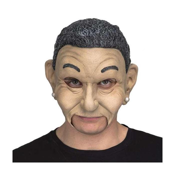 Open old woman latex mask Open old woman latex mask