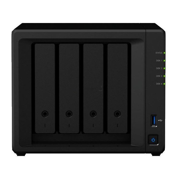 Synology DS220+ NAS de Escritorio, 4 Bahías, Quad Core 1.4 GHz, 2 GB RAM