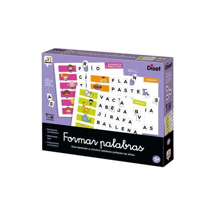 Juego educativo formar palabras 5 Juego educativo formar palabras 5