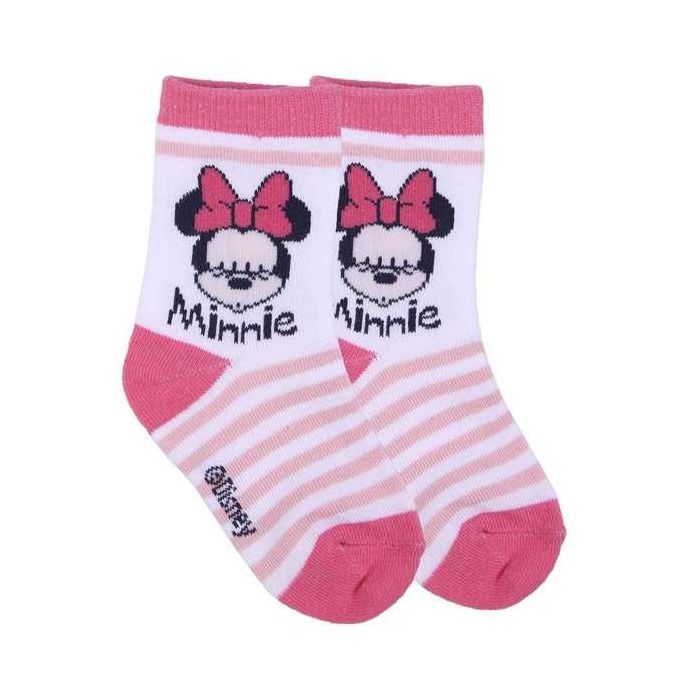 Cerdá Pack Calcetines 5 Piezas Minnie Mouse Disney Oficial, Multicolor, Talla Calzado 17-18 para Niña Bebé (t17/18) 4 Cerdá Pack Calcetines 5 Piezas Minnie Mouse Disney Oficial, Multicolor, Talla Calzado 17-18 para Niña Bebé (t17/18) 4