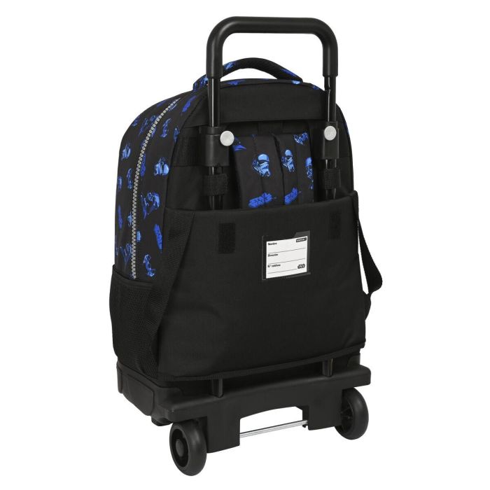 Mochila Escolar con Ruedas Star Wars Digital escape Negro 33 X 45 X 22 cm 1 Mochila Escolar con Ruedas Star Wars Digital escape Negro 33 X 45 X 22 cm 1