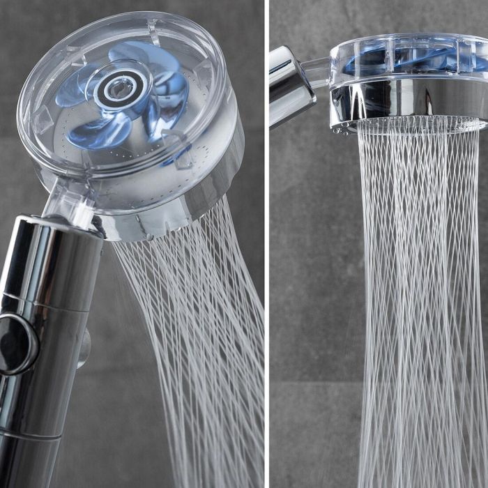 Ecoducha con Hélice de Presión y Filtro Purificador Heliwer InnovaGoods 7