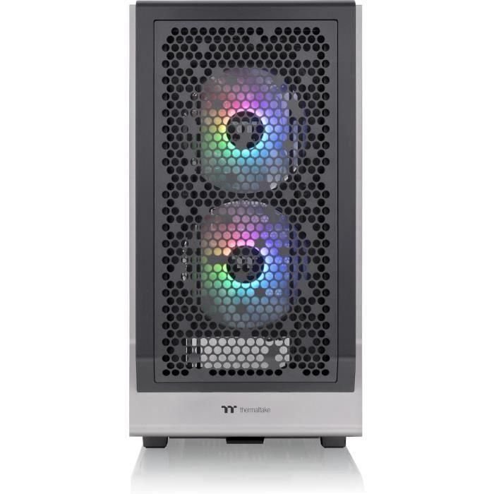 Caja de PC - THERMALTAKE - CERES 300 TG ARGB (Negro) - Torre media - Formato E-ATX - Sin fuente de alimentación 1