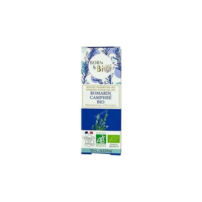 BORN TO BIO Romero Alcanforado Aceite Esencial Orgánico 10 ml Bio